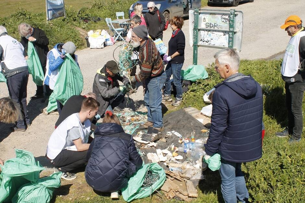 Ramassage de déchets à La Palue 2022