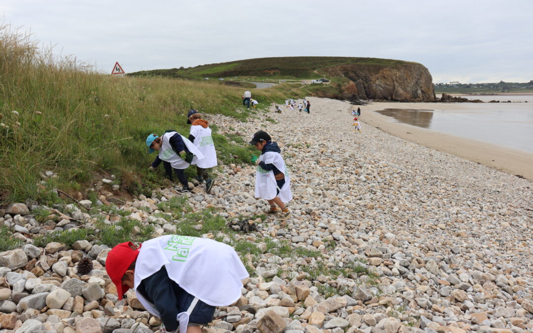 24 mai 2024 nettoyage de la plage de Kerloch