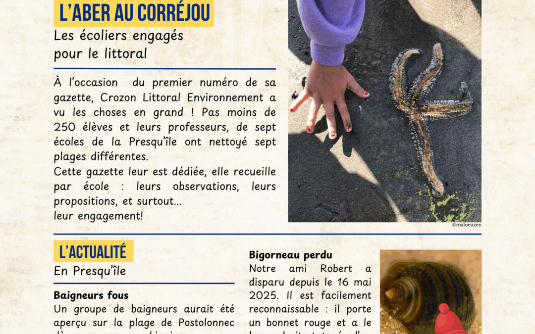 La gazette du Bernard l’ermite N°1